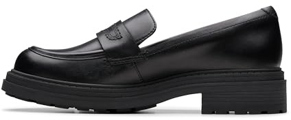 Clarks Orinoco3 Edge Womens Black Leather, 6