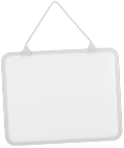 SOPOTUTU Magnetisches Whiteboard Klein Trocken Abwischbar Abnehmbares Aufhängeseil Multifunktionales Design für Zuhause und Büro