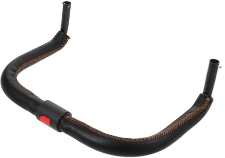 JOINPAYA Barre D'accoudoir Accessoire Prise Confortable et Entretien Facile en Plastique Noir pour pour Poussette Tout-petit