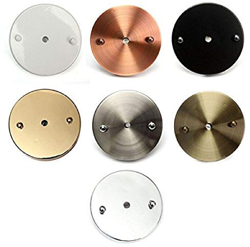 MASUNN Decken-Baldachin Wandleuchte Mount LED Vintage Pendelleuchte Disc Base 120mm-# 06 Grüne Bronze