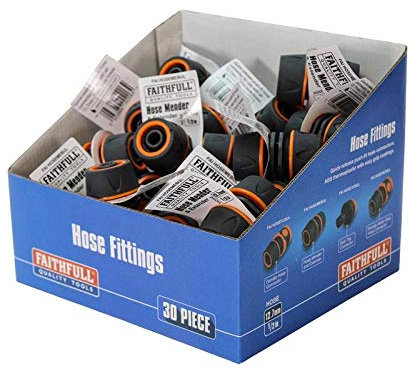 Faithful FAIHOSEMEBUL - Manguera de plástico (caja 30), color azul