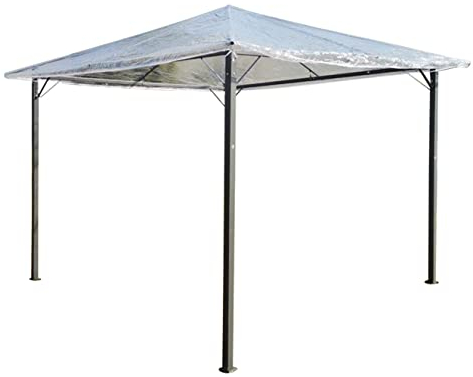 QUICK STAR Pavillon Schutzhaube 3x3m Nizza Wasserdicht Transparent