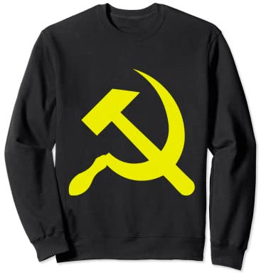Russia Socialista Martello e Falce Russa Mosca Felpa