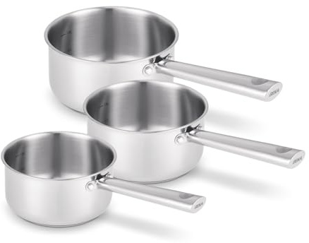 Série de 3 casseroles Cicla 16/20 cm