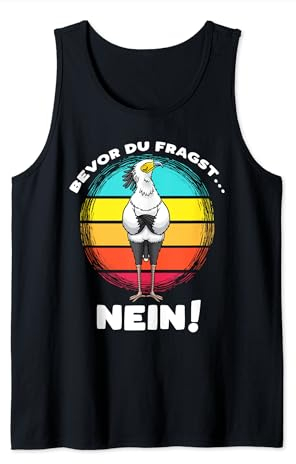 Sekretär Vogel Stur Retro Tank Top