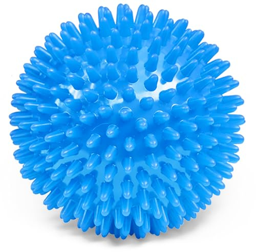 Beenax Spiky Massage Ball 10cm - Body and Feet, Tension and Pain Relief, Plantar Fasciitis, Trigger Point, Deep Tissue, Myofascial Release, Stress Ball, Yoga, Pilates, Exercise, Rehab, Physio