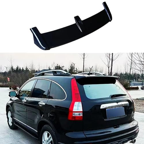 LohxA Car Roof Spoiler for H-onda CRV 2007 2008 2009 2010 2011,ABS Car Rear Spoiler, Accessories Body Kit,Glossy Black