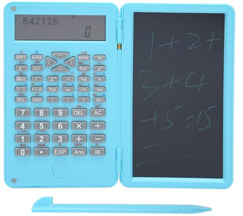 LCD-skärm vetenskaplig miniräknare, 10-siffriga miniräknare, miniräknare med LCD-skrivplatta för skolkontorsmöten (-2613230060613)
