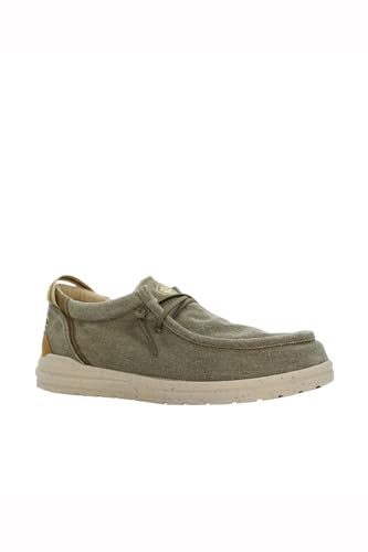Lumberjack Trevor basloafers för män, Militärgrön, 42 EU