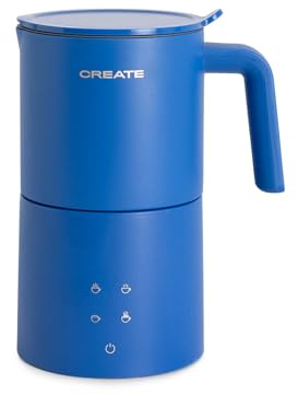 CREATE/MILK FROTHER STUDIO PRO/Elektrischer Milchaufschäumer Kobaltblau/Spülmaschinenfest, Touchscreen, 4 automatische Programme, Sicherheitssystem, 620ml, heiß oder kalt, 450W