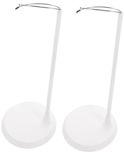 KOMBIUDA 2stücke Puppenständer Verstellbar Material Für Puppen Und Figuren Display Organizer Mit Stabilem Flachboden Für Innenbereich Regal Oder Tisch