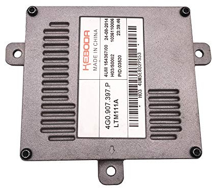 CKryzillix Balasto Faros,Xenon HID Ballast Control de lastre Uso ajuste for 15-16 C7 7P A1 A3 S3 A6L Q5 Yeti 4G0907397P for Skoda o Cabrio 2015-2016