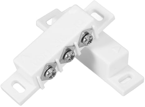 FRCOLOR Capteur De Porte Magnétique Alarme De Fenêtre, Capteur D'alarme Sécurité Domestique, Installation en Surface, Blanc, Système D'alarme pour Maison Et Bureau, Haute Sensibilité