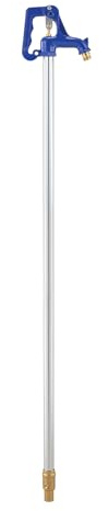 VEVOR Borne Incendie Antigel 1595 mm Robinet Extérieur de Jardin, avec Profondeur d'Enfouissement 914,4 mm, Raccord d'Entrée et de Sortie G 3/4 po, sans Plomb, pour Irrigation de Jardin, de Ferme