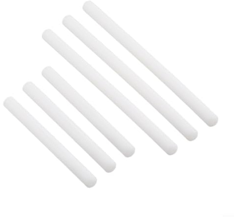 6 pezzi Portabicchieri Spikes per lavastoviglie Bianco Plastica | Per vino, spumante, boccali di birra, vasi e caraffe, impedisce lo scivolamento durante il risciacquo