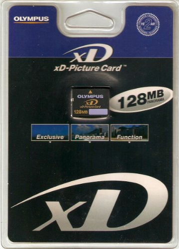 Olympus M-XD128P - Tarjeta de memoria (0.125 GB, xD-Picture Card (xD), 5 MB/s, 3,3 V, 0-55 °C, 0-95%)