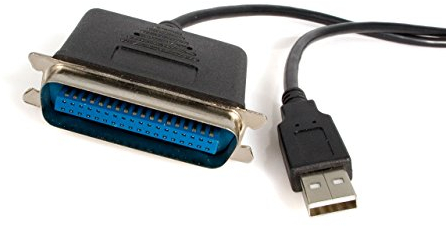 StarTech.com USB auf Parallel Adapter Kabel 3m - Centronics / IEEE1284 Druckerkabel zu USB - Stecker / Stecker