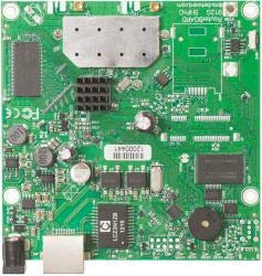 MikroTik RouterBOARD 911G with 600Mhz Atheros CPU, 64MB RAM, 10108 (Atheros CPU, 64MB RAM, 1xGigabit LAN, Built-in 5Ghz 802.11a/n 2x2 Two Chain Wireless, 2xMMCX connectors)
