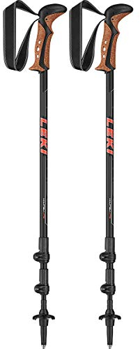 LEKI Khumbu Lite Hiking Poles - Black/Red