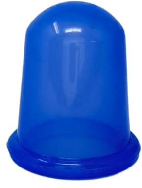Theralino Schröpfkopf aus Silikon in verschiedenen Größen und Formen - Massage Saugglocke, Schröpfgläser, Cupping, traditionelle Massage-Vakuum (Typ 3)