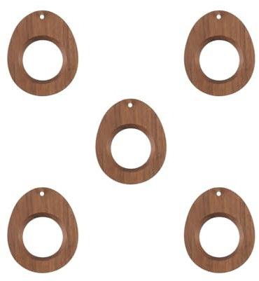 5 Set Wooden Coffee Filter Cup Holder Funnel Drip Manual for Coffee Maker Kitchen Single