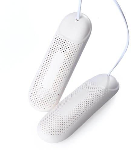 Electric Portable Shoe Dryer & Warmer for Sneakers, Socks & Gloves - Ozone Boot Dryer with Deodorizer, UK Plug