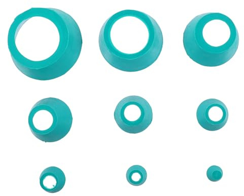 GALPADA 8piezas Adaptadores De Filtro De Goma Para Embudos Buchner Tapones De Caucho Elástico Para Ensamblaje De Filtración De Laboratorio