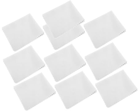 ERINGOGO 10piezas Paño De Limpieza De Guitarra Reusable Para Instrumentos Musicales Guitarras Flautas Paño De Microfibra Para Limpiar Violines y Violonchelos