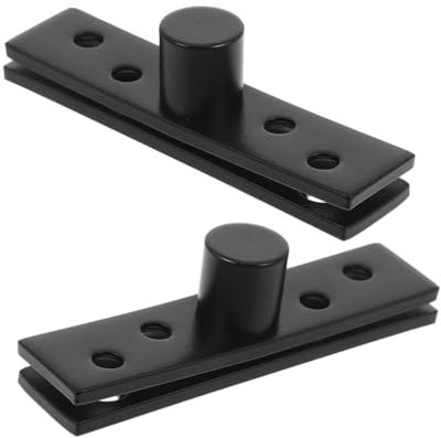 EXHUMKY 2Stücke Versteckte Drehgelenke für Holz-türen Rotierende Türscharnier mit Hochbelastbare Pivot-scharniere für Schwenktüren und Schranktüren