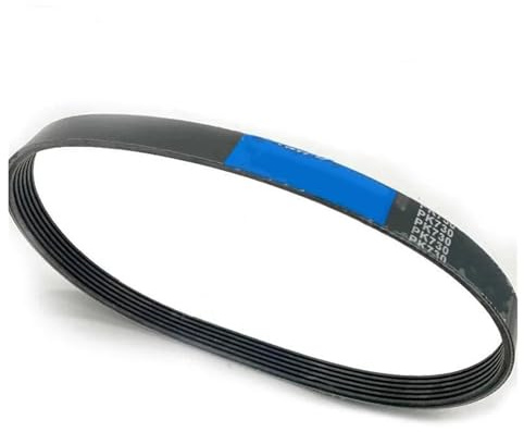 V Drive Belts Rubber Multi Wedge Belt Multi Groove Belt Transmission Belt 7PK580 7PK597 4PK610 4PK615 12PK670 Clutch Drive Belt(7PK580)