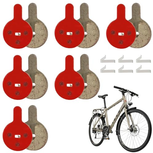 12 Stück Bremsbeläge Fahrrad, Bremsbeläge Rund Kompatibel Mit Fahrrad Und E-Scooter, Bremsklötze Fahrrad Für Kugoo G2 Pro Hitway H5 E Scooter Boli Bb8 Novela Yinxing Bolids