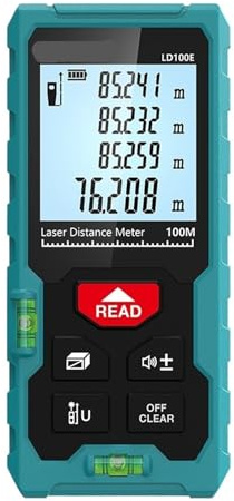 Télémètre Laser/r 50 m, 70, 100, Mini Outil de Mesure, Ruban, Haute précision, Fonctions Multiples(LD100E)