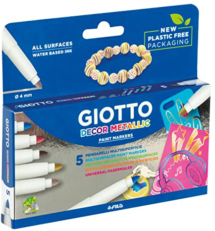 Giotto 4529 00 Decor Fasermaler, 17,5 x 2 x 13,7 cm