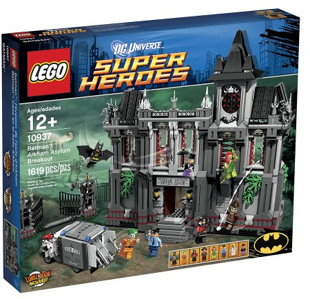 LEGO - Super Heroes - 10937 - Jeu de Construction - Batman L'évasion de l'asile d'arkham asylum