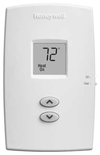Honeywell TH1100DV1000/U Pro 1000 Vertical Non-Programmable Thermostat