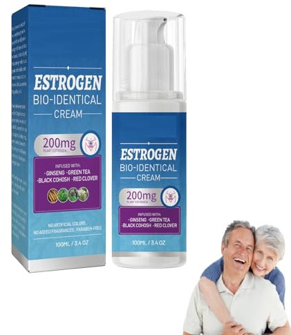 Crema per Alleviare la Menopausa,Crema per la Menopausa Femminile,Estrogeni Crema,Crema Fitoestrogeni,Metabolismo Equilibrio Interno ed Esterno,Alleviare le Vampate di Calore,Cura Degli Sbalzi D'umore