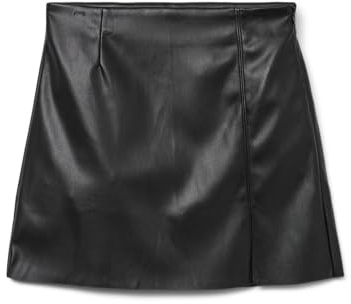 VERO MODA VMNELLY HR Jupe Courte PL Noos, Noir, L