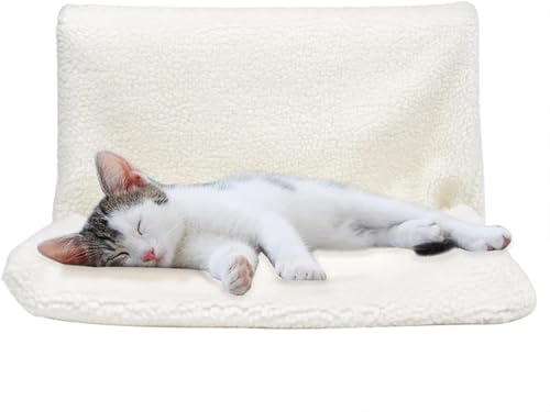 Starkes Heizkörperbett zum Aufhängen für Katzen und kleine Hunde – warmer Fleece-Korb Wiegematte, gemütliche Haustierliege für ultimativen Komfort