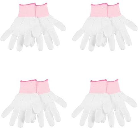SOLUSTRE Guantes Antiestáticos Revestimiento de Pu, 12 Pares, Nailon