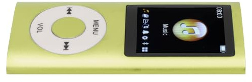 Fydun MP3-spelare Snygg Multifunktionell Förlustfritt Ljud Smal 1,8 Tum LCD Sn Bärbar MP3-musikspelare för Familjer (Fydunrzgad37q5f-14)