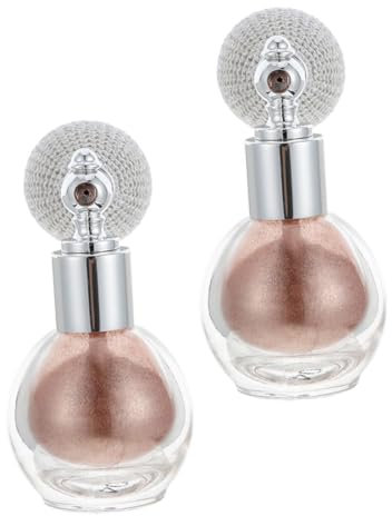 Healeved 2 Pz Spruzzare Glitter Lacca Per Glitterata Glitter Sul Viso Tavolozza Spray Gel Di Paillettes Glitter Argento Festa Rave Liquido Maschera Festival Lilla Bottiglia Di