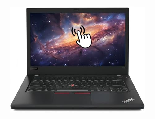 Lenovo ThinkPad T480 Touchscreen Business Laptop, 14 Zoll FHD Notebook, Intel Core i5-8250U, 16GB RAM, 512GB SSD, Windows 11 Pro (Generalüberholt)