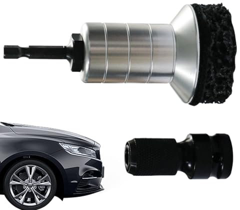 Kit de resurfaçage du moyeu de frein - disque de frein d'arbre de moyeu en alliage en alliage en aluminium avec grande tête de conversion de mouche | Nettoyeur de déménagement de la rouille des roues