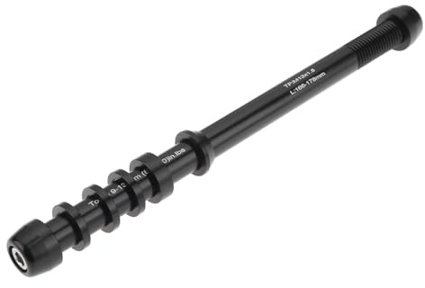 Briny River Fahrradtrainer Steckachsspieß M12 166–178 mm für MTB-Hinterrad, Indoor-Radtrainer, P1.5