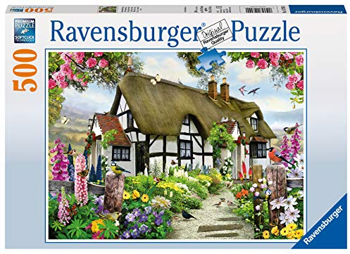 Ravensburger Puzzle 14709 - Verträumtes Cottage - 500 Teile Puzzle für Erwachsene und Kinder ab 10 Jahren