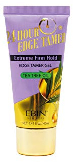 EBIN 24 Hour Extreme Firm Hold Edge Tamer Gel (1.41oz/40ml) - Tea Tree Oil