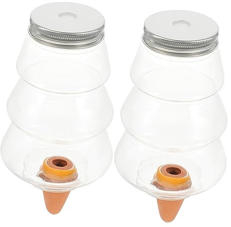 BESPORTBLE 2 Stück Pflanzenbewässerer zimmerpflanzen gartenwerkzeuge drip Irrigation bewässerungskugel wasserspender für blumentöpfe pottd Pflanzenbewässerungssystem Gartenwässerung Plastik
