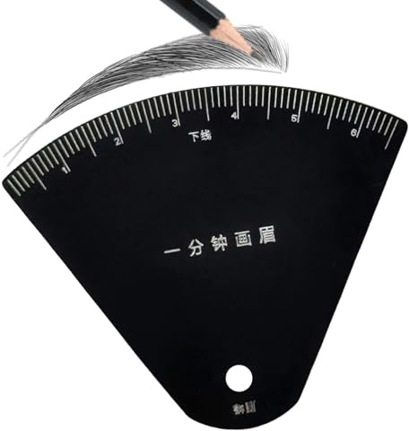 Brow Mapping - Gabarit Forme Sourcils,Outil Modelage Sourcils Gabarit Maquillage,Pochoir Maquillage Salon Maison Débutantes Professionnelles Femmes Quotidien