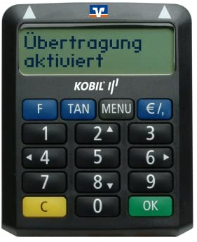 CHIP-TAN Generator KOBIL TAN Optimus Comfort V1.4 - Sparkassen - Banken Tan von EMW-Elektro-Media-World