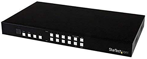 StarTech.com StarTech.com 4x4 HDMI Matrix Switch mit Bild und Bild Multiviewer o. Videowand - Video Combining - Digital Signage Controller